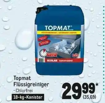 METRO Topmat Flüssigreiniger Angebot