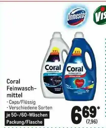 METRO Coral Feinwaschmittel Angebot