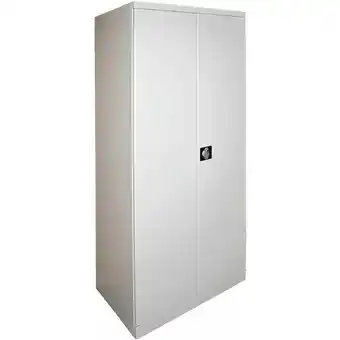 ManoMano Werkzeugschrank Werkstattschrank 2-türig 78x58x192 cm 4 Fachböden RAL 7035 Angebot