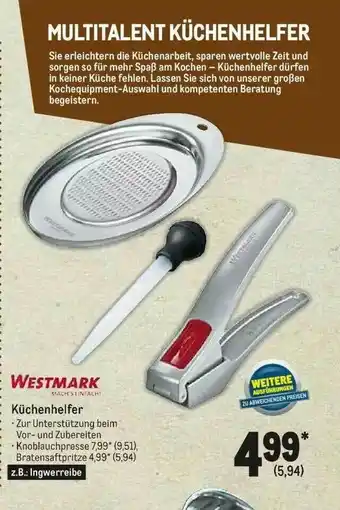 METRO Westmark Küchenhelfer Angebot