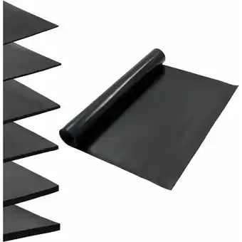 ManoMano Vidaxl - Bodenmatte Rutschfest Gummi 1,2x5 m 3 mm Glatt Schwarz Angebot