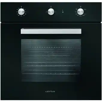 ManoMano Einbau-Multifunktionsbackofen 60l 60cm schwarz katalysiertes Erdgas - afscw21bkn - airlux Angebot