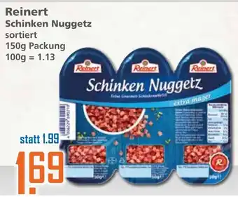 Klaas und Kock Reinert Schinken Nuggetz 150g Angebot