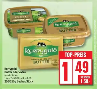 Edeka Kerrygold Butter oder extra 200/250g Becher/Stück Angebot