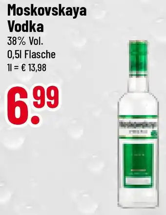 trinkgut Moskovskaya Vodka 0,5 L Flasche Angebot