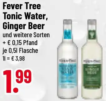 trinkgut Fever Tree Tonic Water, Ginger Beer 0,5 L Flasche Angebot