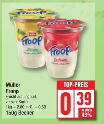 Edeka Müller Froop 150g Angebot