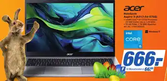 Expert Technomarkt acer Notebook Aspire 3 (A317-54-5702) Angebot