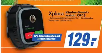 K+B Expert Xplora. Kinder-Smartwatch XG03 Angebot