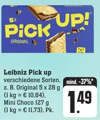 Scheck-in-Center Leibniz Pick up 5 x 28 g Mini Choco 127 g Angebot