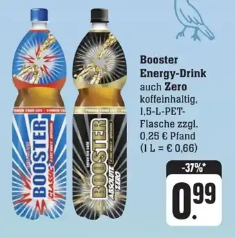 Scheck-in-Center Booster Energy-Drink1,5-L-PET- Flasche Angebot