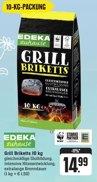 Scheck-in-Center EDEKA Grill Briketts 10 kg Angebot