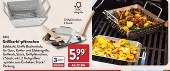 Aldi Nord BBQ Grillkorb/pfännchen Angebot