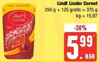 Marktkauf Lindt Lindor Cornet 375 g Angebot