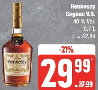 Marktkauf Hennessy Cognac V.S. 0,7 L Angebot