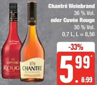 Marktkauf Chantré Weinbrand oder Cuvée Rouge 0,7 L Angebot