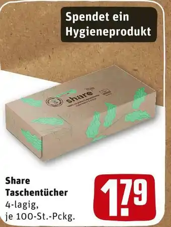 REWE Share taschentücher Angebot