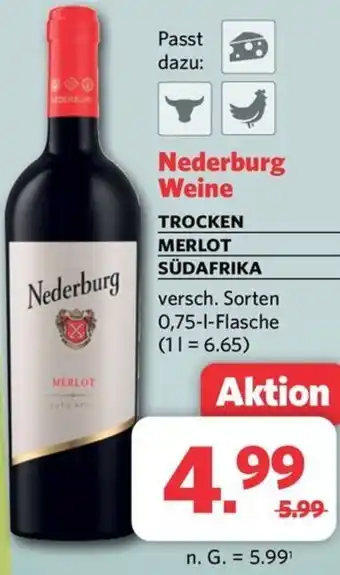 Combi Nederburg Weine 0,75 L Flasche Angebot