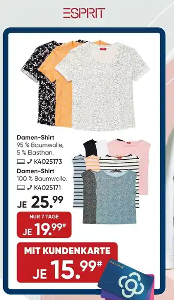 Galeria ESPRIT Damen-Shirt Angebot