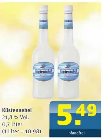 Getränke Arena Küstennebel 0,7L Angebot