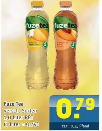 Getränke Arena Fuze Tea 1L Angebot