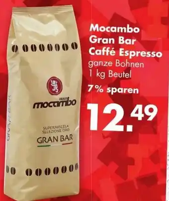 Handelshof Mocambo Gran Bar Caffé Espresso 1kg Beutel Angebot