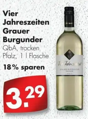 Handelshof Vier Jahreszeiten Grauer Burgunder 1L Angebot