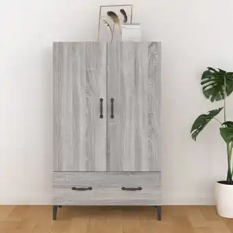 ManoMano Bonnevie - Highboard,Kommode Grau Sonoma 70x31x115 cm Holzwerkstoff vidaXL Angebot