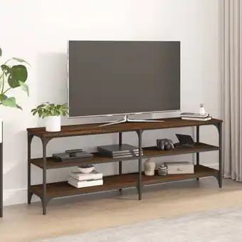 ManoMano Bonnevie - TV-Schrank,TV-Möbel Braun Eichen-Optik 140x30x50 cm Holzwerkstoff vidaXL Angebot