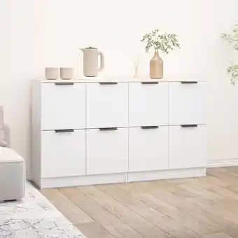 ManoMano Bonnevie - 2 Stk. Sideboards,Kommode Weiß 60x30x70 cm Holzwerkstoff vidaXL Angebot