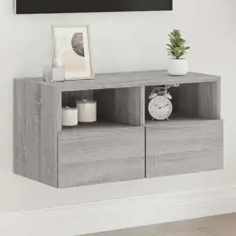 ManoMano TV-Wandschrank Grau Sonoma 60x30x30 cm Holzwerkstoff vidaXL18221 Angebot