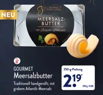 Aldi Nord Gourmet Meersalzbutter 250g Angebot