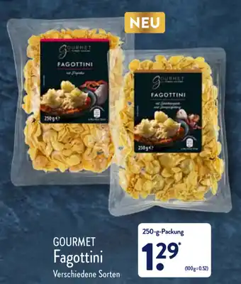 Aldi Nord Gourmet Fagottini 250g Angebot