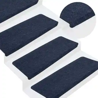 ManoMano Bonnevie - Stufenmatten Selbstklebend 15 Stk. 65x24,5x3,5 cm Blau vidaXL769529 Angebot