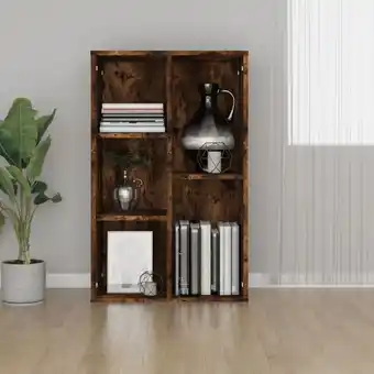 ManoMano Bonnevie - Bücherregal/Sideboard,Kommode Räuchereiche 50x25x80 cm Holzwerkstoff vidaXL Angebot