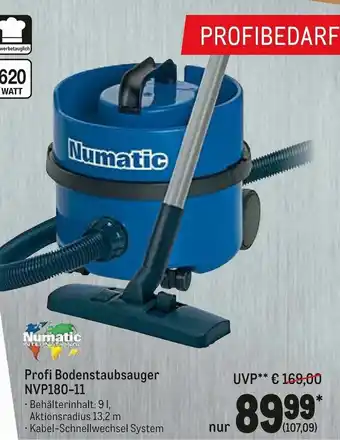 METRO Profi Bodenstaubsauger NVP180-11 Angebot