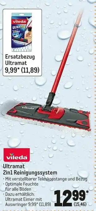 METRO Vileda Ultramat 2in1 Reinigungssystem Angebot