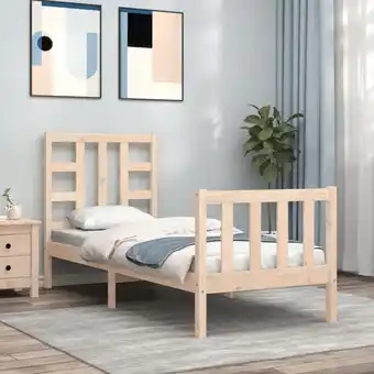 ManoMano Massivholzbett,Schlafzimmerbett mit Kopfteil vidaXL372149 Angebot