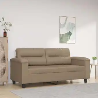 ManoMano Bonnevie - 2-Sitzer-Sofa Cappuccino-Braun 140 cm Kunstleder vidaXL373578 Angebot