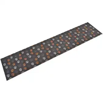 ManoMano Bonnevie - KüchenTeppich,Küchenmatte Waschbar Pfoten 60x300 cm Samt vidaXL Angebot