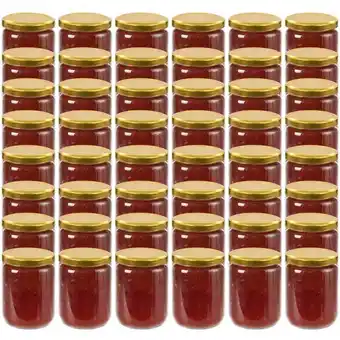 ManoMano Bonnevie - Marmeladengläser mit Goldenem Deckel 48 Stk. 230 ml vidaXL811028 Angebot