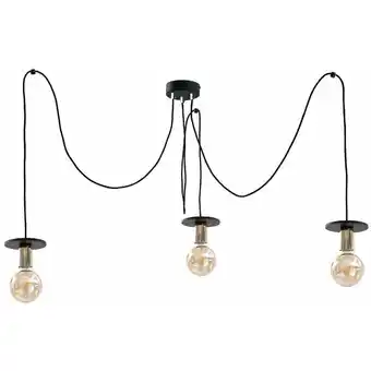 ManoMano 415 Saturn Cluster Pendel-Deckenleuchte Schwarz, 3x E27 - Keter Lighting Angebot