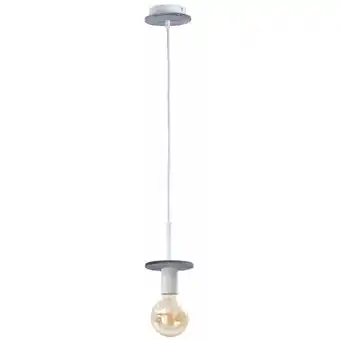 ManoMano Keter Lighting - 262 Saturn Slim Pendelleuchte Grau, 12cm, 1x E27 Angebot