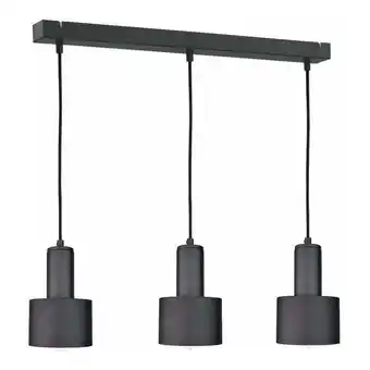 ManoMano 2061 Luce Bar Pendelleuchte Schwarz, 60cm, 3x E27 - Keter Lighting Angebot