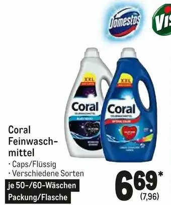 METRO Coral Feinwaschmittel Angebot