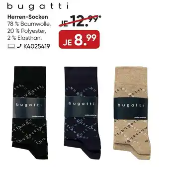 Galeria bugatti Herren-Socken Angebot