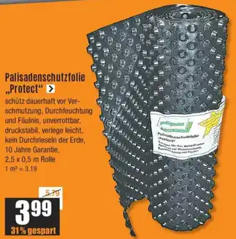 V Baumarkt Palisadenschutzfolie ,,Protect" Angebot