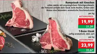 L. STROETMANN GROSSMARKT Rumpsteak mit Knochen oder T Bone Steak Angebot