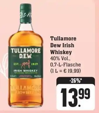 Schmidt's Märkte Tullamore Dew Irish Whiskey 40% Vol., 0,7-L-Flasche Angebot