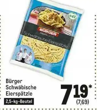 METRO Bürger Schwäbische Eierspätzle Angebot